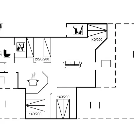 Dyrken - 200m From The Sea By Interhome Nyaraló *